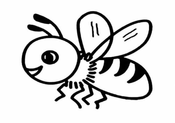 蜜蜂幼虫怎么画,昆虫蜜蜂怎么画 
